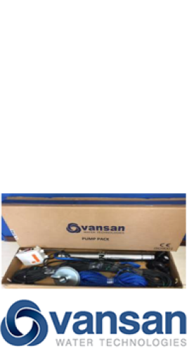 Vansan VSP 401-10 / 0.37KW 230V Submersible Pump with 50m Cable image 1
